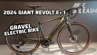 2024 GIANT REVOLT E+ 1 SMALL PHANTOM GREEN - GIANT GRAVEL ELECTRIC BIKE