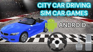 MELHORES JOGOS DE CARRO PARA ANDROID - CITY CAR DRIVING SIM CAR GAMES screenshot 2