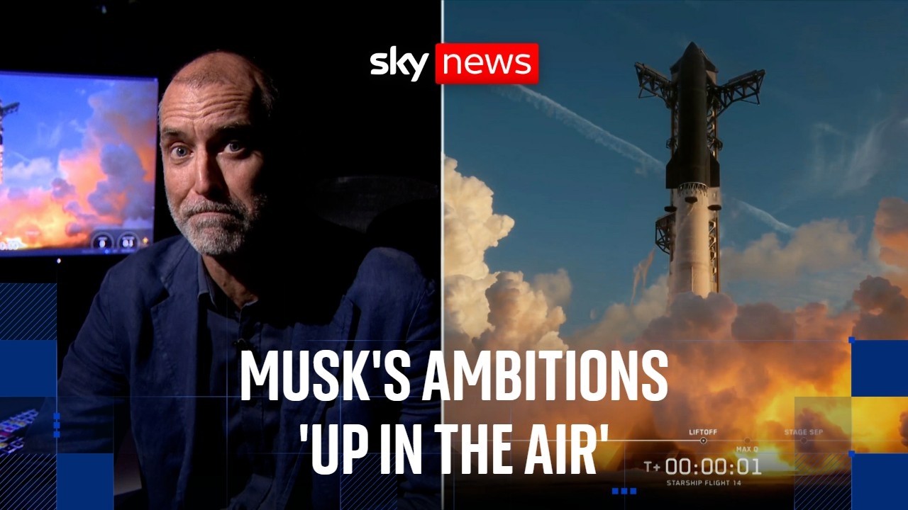 Musk's ambitions 'up in the air' despite Starship launch into orbit
