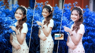 Blue Tone Photoshop 7.0 Photo Editing & Perfect Color Grading Trick in Photoshop 7.0