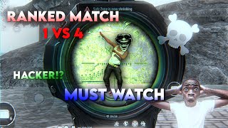 CHEAT HACKS! | RANKED mat h 1vs4 | Hacker😱 | 20+ kills | ViperTale