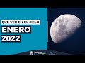 ENERO 2022 | Qué ver en el cielo