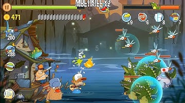 Swamp Attack - Episode 8. Level 19 Gameplay Android walkthrough