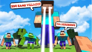 AKU DI SIKSA ABIS ABISAN SAMA HEROBRINE !!! EH APA VILLAGER YA - SIKSA VILLAGER#45