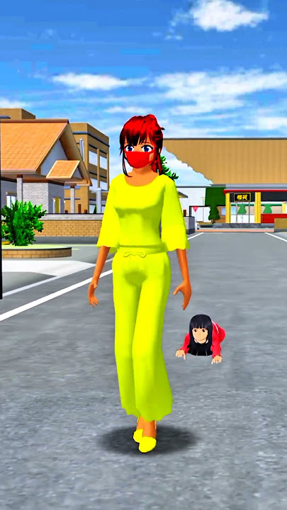baby is following mom😀😀#sakuraschoolsimulator #animasulucu #babydance #fypyoutube #funny video