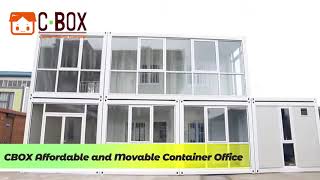 CBOX Affordable And Movable Container Office