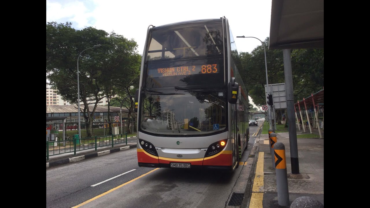 Pre Amendment TTS Bus Service 883 SMB3538G Canberra Stn pre-amendment-tts-bus-service-883-smb3538g-canberra-stn