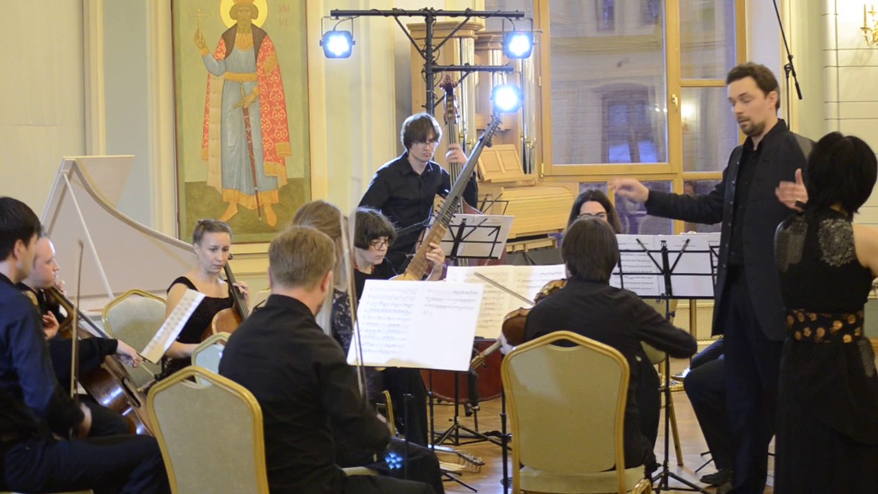 Вивальди, Времена года, Лето, Шторм, дирижер Н Хондзинский, ПСТГУ - YouTube