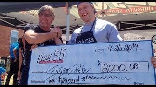 5-TIME BURGER EATING CHAMP! | Furious Pete