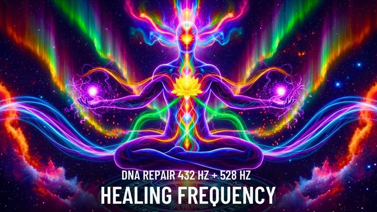 DNA Repair 432 Hz + 528 Hz Healing Frequency - Bring Positive Transformation And Miracle Healing