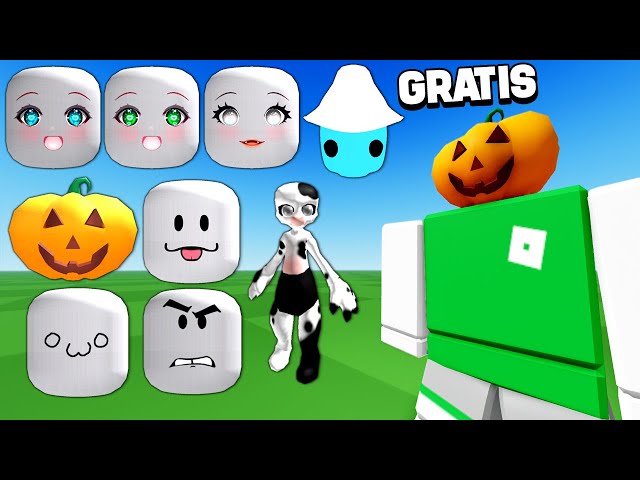 3 CARAS ANIMADAS GRATIS EN ROBLOX COMO CONSEGUIR CARAS GRATIS EN