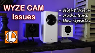 Wyze Cam Night Vision  & Audio Sync Issue + Person Detection & More Updates