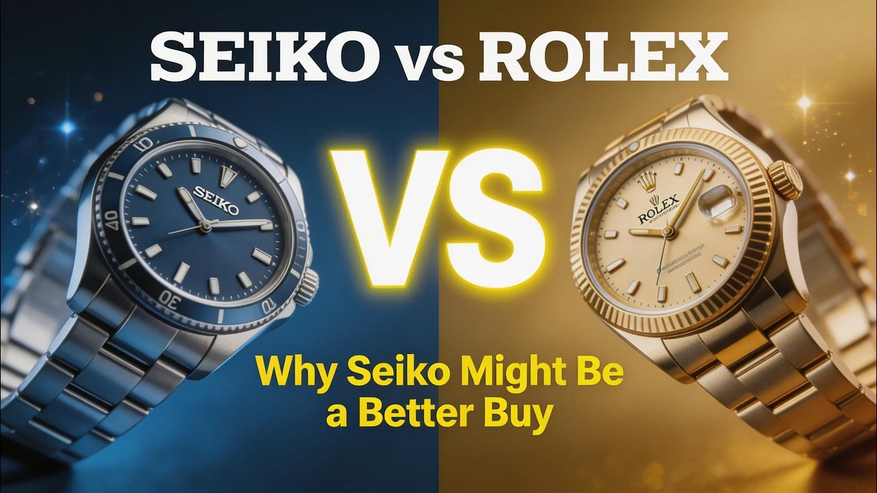 Why Seiko Might Be a Better Buy Than Rolex For Most People#luxurylifestyle #rolex #swisswatches
