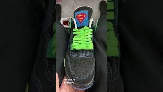 legit checking spider man air jordan 4s