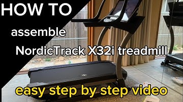 easy NordicTrack X32i assembly