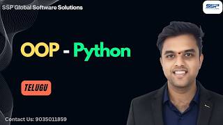 OOPs , Classes and Methods in Telugu | Python Programming | SSP Global Tirupati