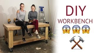 A workbench is a must-have when starting your own workshop! This DIY workbench is the perfect build for beginners. You only ...