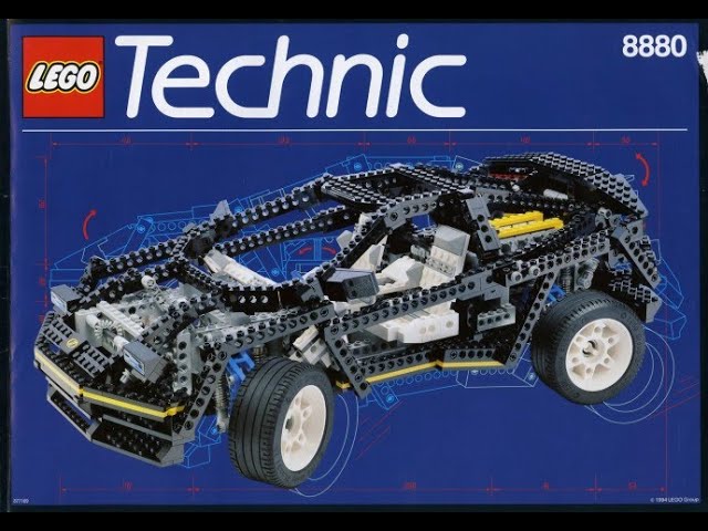 Lego Technic Supercar, Set 8880 review - YouTube
