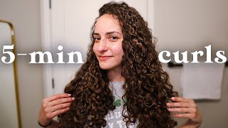 Easy 5-Minute Styling Routine For Curly Hair | (Beginner-Friendly!) by Rachel Goor 15,134 views 4 months ago 7 minutes, 27 seconds