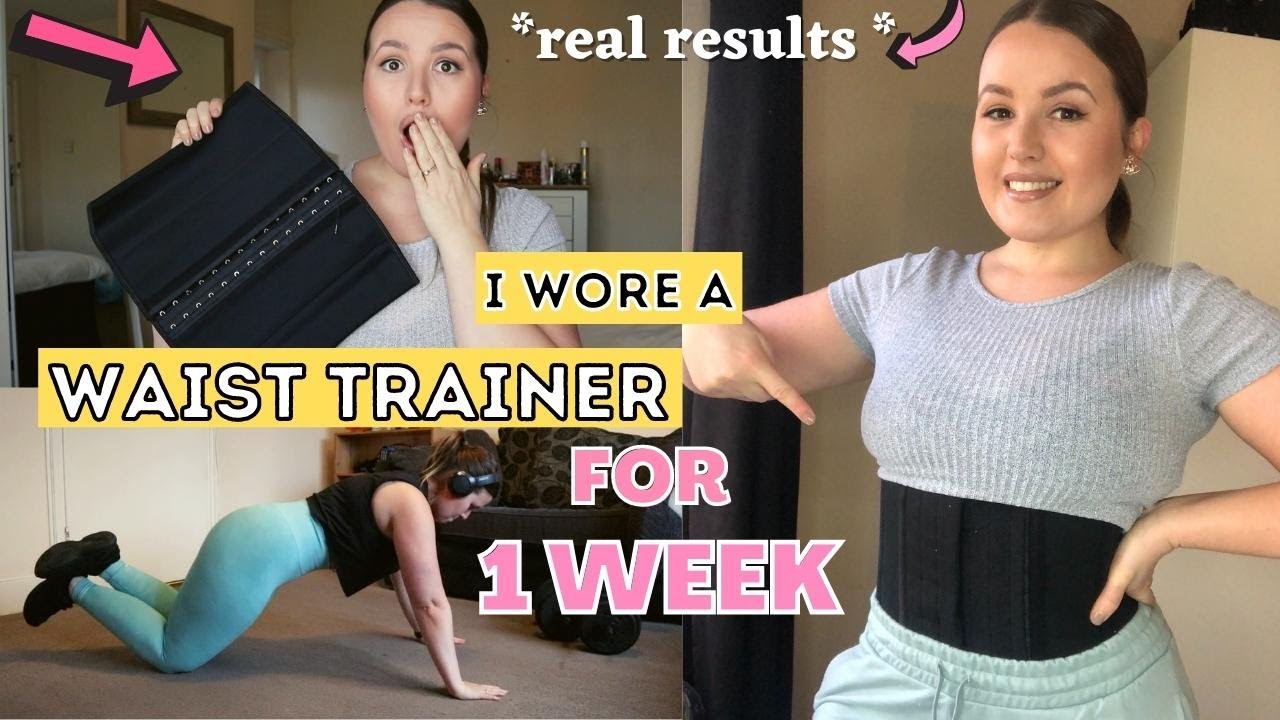 I wore a WAIST TRAINER every day for A WEEK *REAL RESULTS* YouTube