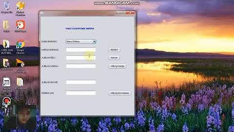 MEMBUAT APLIKASI KASIR SEDERHANA - menggunakan netbeans