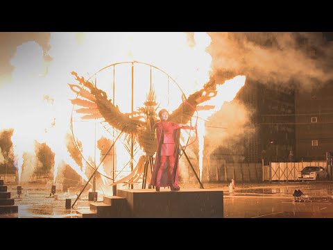 映画『ハンガー・ゲームFINAL：レボリューション』マネシカケス点火イベント