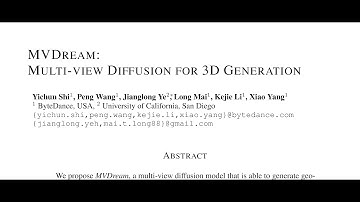 MVDream: Multi-view Diffusion for 3D Generation