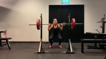 Pause Squat: Demonstration