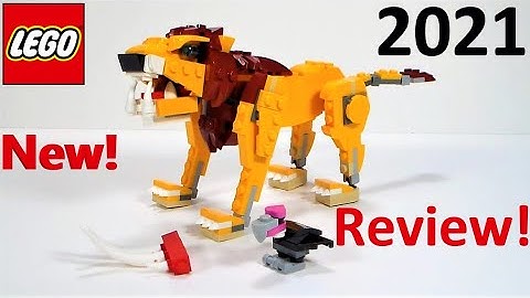 New LEGO Creator |31112| Wild Lion Review (2021)!