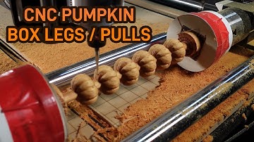 Using the Onefinity Revolution Rotary 4th Axis | Journeyman / Buildbotics. Pumpkin Project