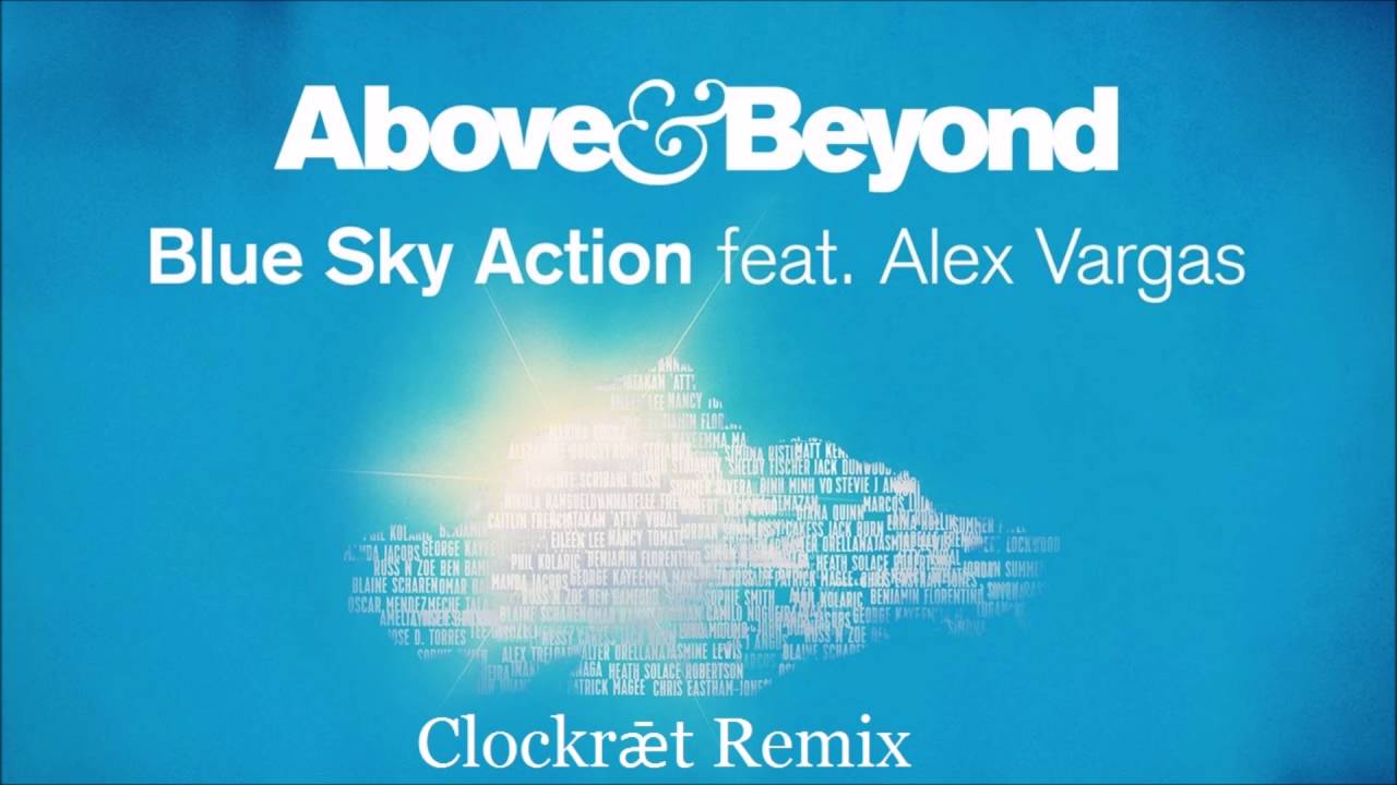 above beyond blue sky action above beyond blue sky action