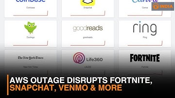 AWS outage hits Fortnite, Snapchat, Venmo