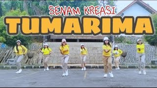 SENAM KREASI TUMARIMA MAH TUMARIMA 💯 SENAM KREASI SUNDA TIKTOK VIRAL || HOME EXERCISE