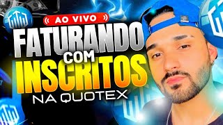 ?LIVE QUOTEX - OPERANDO AO VIVO⚡️COMO OPERAR OPCOES BINARIAS