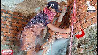 House Wiring Wall Cutting Full Video (Raju Sikder)