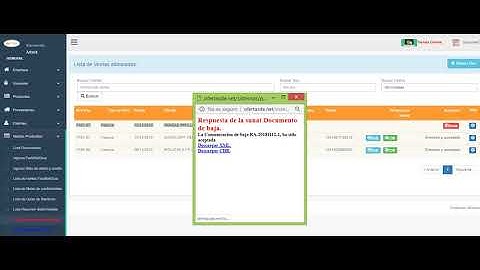 Comunicacion de baja sunat facturacion electronica  codigo fuente php