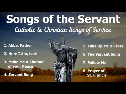 Songs of the Servant | 8 Catholic & Christian Hymns of Service | Choir w/ Lyrics | Sunday 7pm Choir