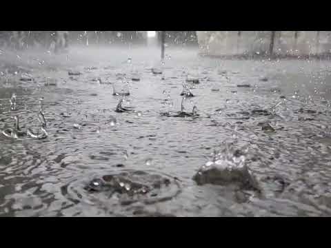 Yağış damlaları...səssiz video