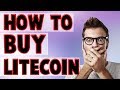 HOW TO BUY LITECOIN: Tutorial For Beginners - Buying Litecoin