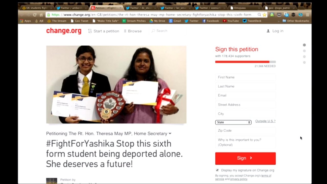ذا ستريم - عناوين رئيسية 03/04/2014: #FightForYashika، نيجيريون يحتجون على وفيات التدافع