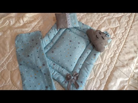 تفصيل و خياطة اونسومبل لحاف بيبي