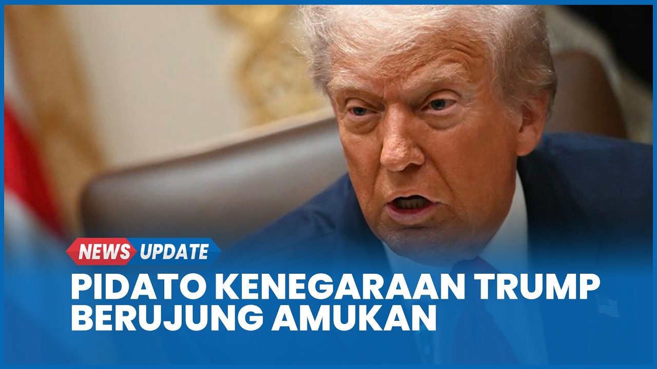 Diteriaki Anggota DPR saat Pidato Kenegaraan, Trump Ngamuk