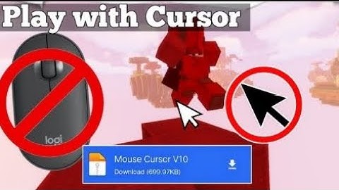 Mouse Cursor For Mcpe 1.20/1.21+ || Java Mouse Cursor V10