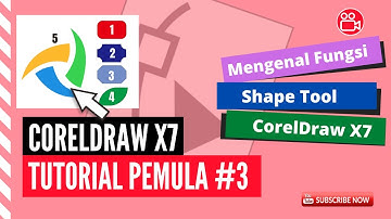 Fungsi Shape Tool di CorelDraw - Tutorial Dasar CorelDraw