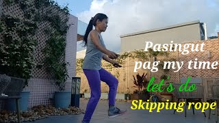 Skipping rope is one of #cardioexercise