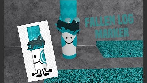 Find the markers “fallen log marker”