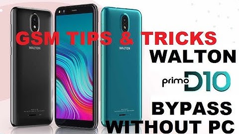Walton D10 Frp Bypass Without Pc | No File No Apk