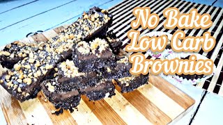 No bake low carb peanut butter brownies oven required! fudgy
ingredients: brownie 1/4 cup coconut oil 3/4 (keto approved) c...