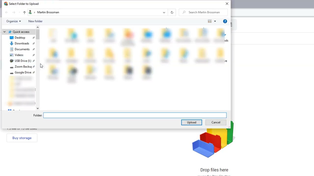How Do I Upload Multiple Files To A Google Drive Folder YouTube