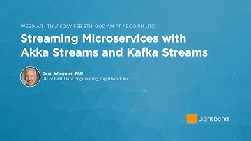 Streaming Microservices with Akka Streams and Kafka Streams